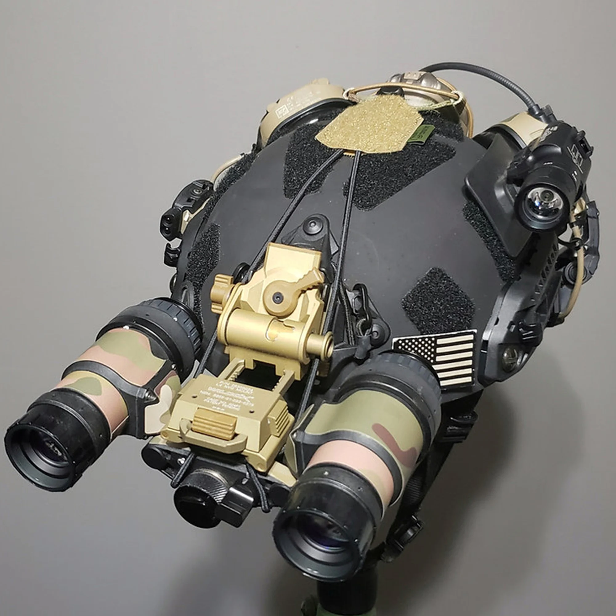 Night vision stabilizer NVG Reinforcement Kit Tactical Helmet Night Vision Mirror NVG Mount Reinforcement Rope