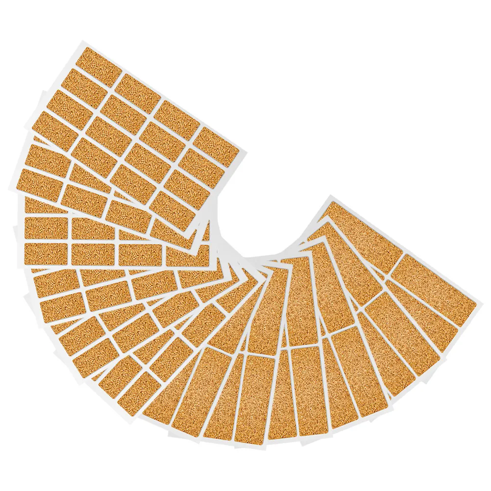 Writable Cork Paper Label Stickers Self Adhesive Easy Peel Off for Canning Mason Jars Expiration Date Food Labels Containers