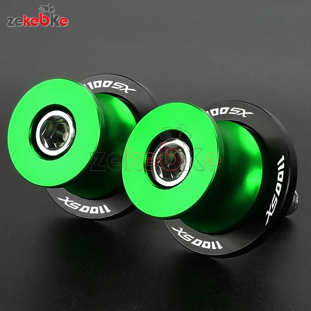 Aluminium FOR Kawasaki Ninja 1100SX Z1000SX 2025‑2026 Motorcycle Accessories M8*1.25 Swingarm Spools Rear Stand Screws Slider