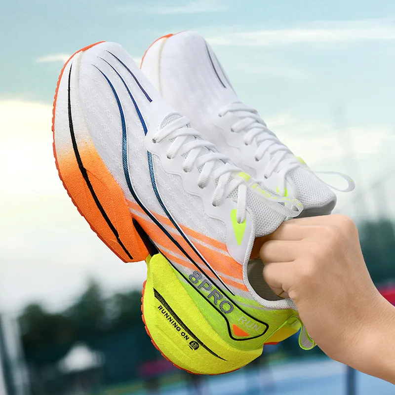 Men's Running Shoes Are Lightweight Breathable Cushioned Shock-absorbing and Rebound Sports Shoes Women Tennis Shoes Femme 2025