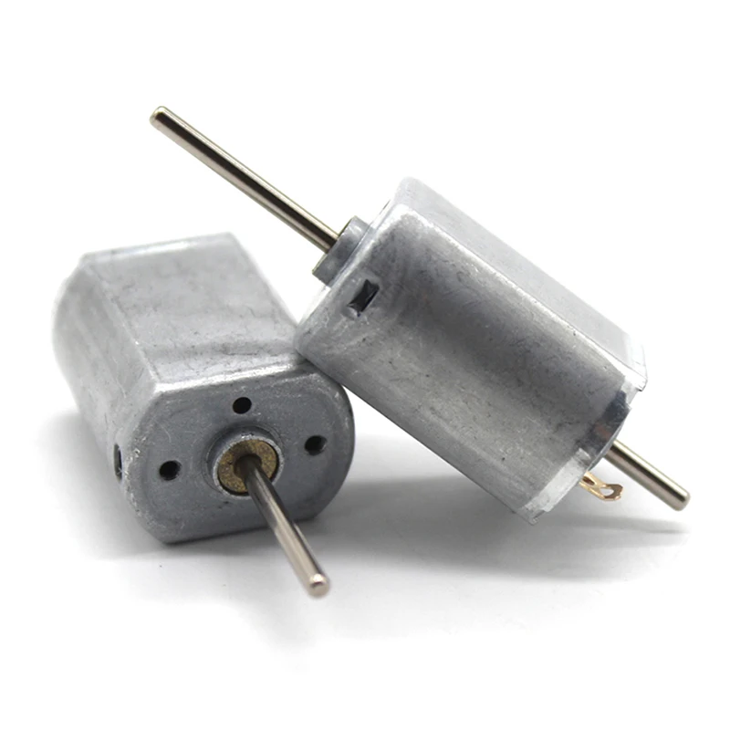 1PC Double Shaft Worm FK130Sh Micro Dc Model Motor,DIY 0.6 Module Worm(Detachable) Gear Motor