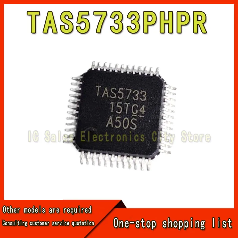 (2-10 Stuk) 100% Nieuwe TAS5733 TAS5733PHP TAS5733PHPR QFP-48 Chipset