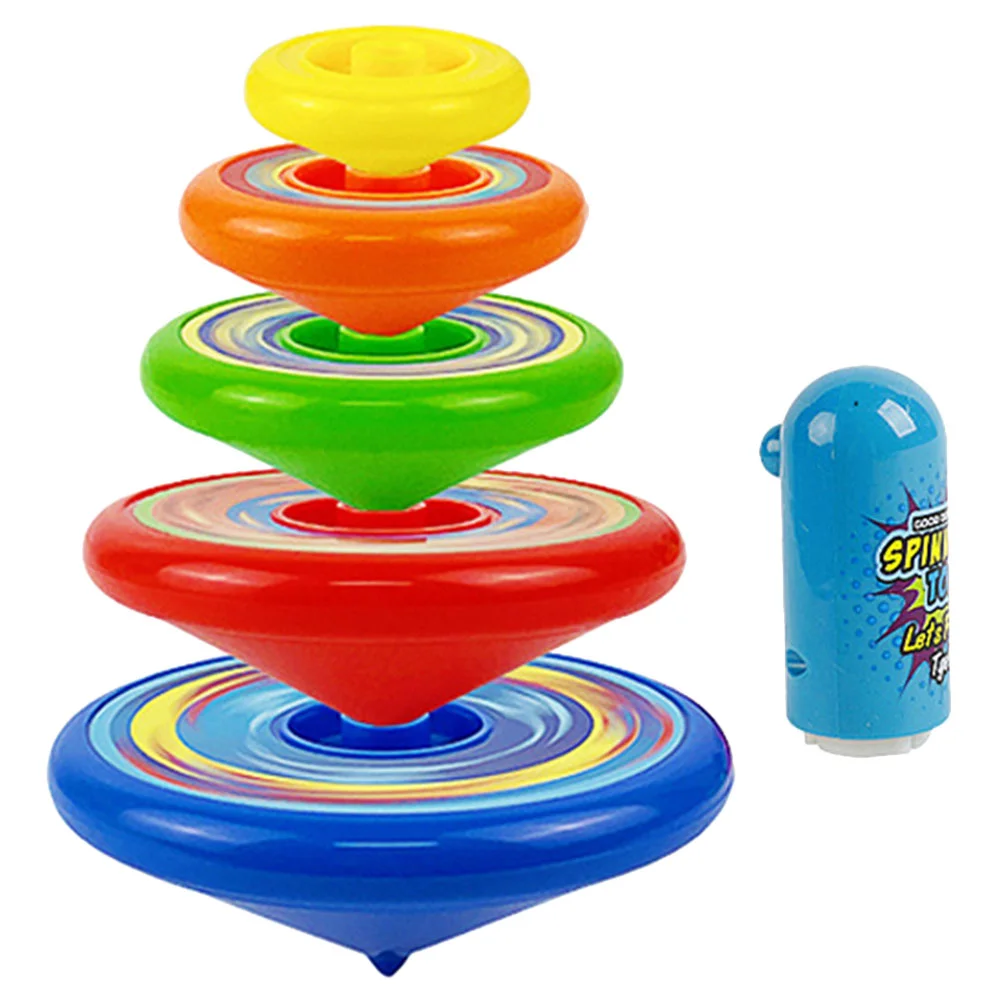

Balance Top Stacked Kids Toy Manual Rotating Tops Desktop Interesting Gyro Toys
