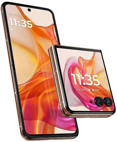 هاتف موتورولا موتو رازر 50 الترا سنابدراجون 8s Gen3 6.9 بوصة شاشة مطوية بقطب 165 هرتز 50 ميجابكسل 45 وات شحن سريع NFC IPX8 هاتف محمول أصلي