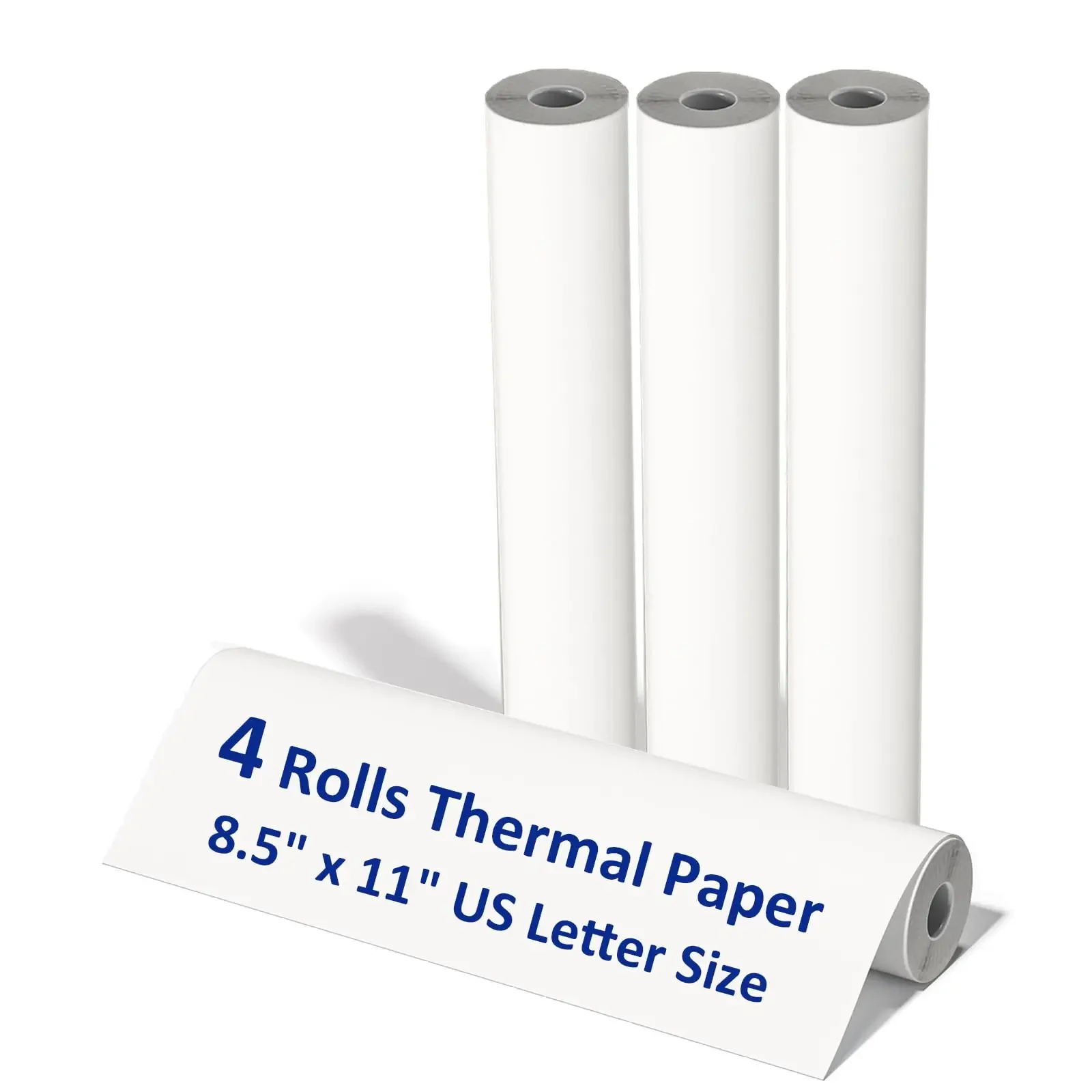 8.5"x11"A4 US Letter Rolled Thermal Paper Quick-Dry Keep 10Years Compatible With A4 Thermal Printer For Home Contract  bussiness