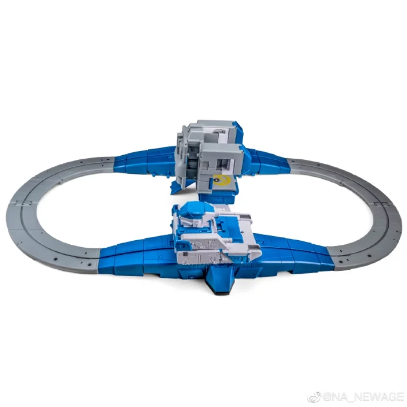 【สินค้าเฉพาะจุด】ของเล่นแปลงร่างดั้งเดิม NEWAGE NA H53B Blue Power King Kong Guard Action Doll