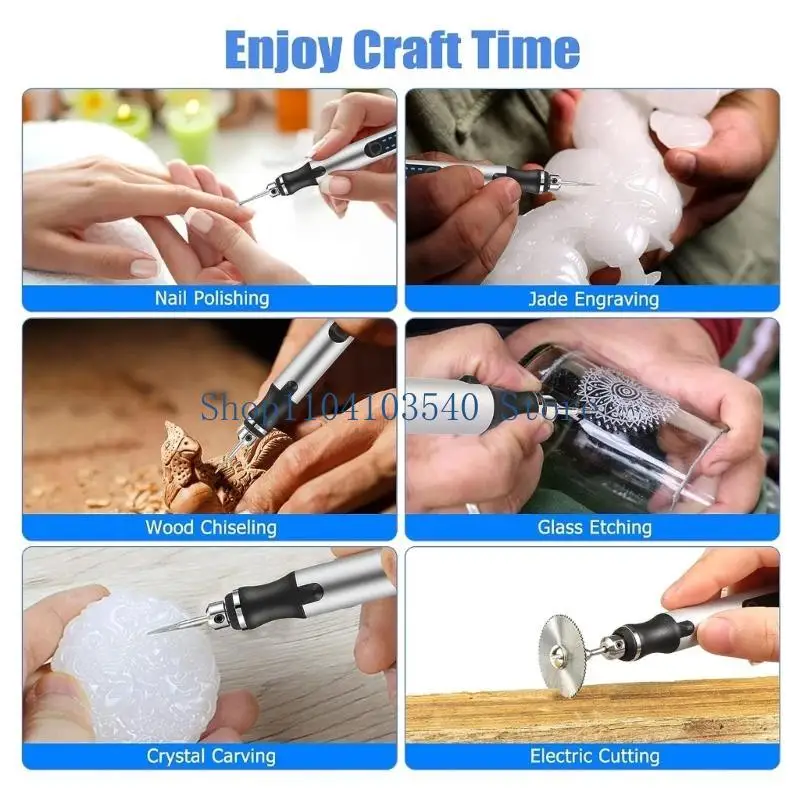 

02DC Electric Drill Grinder Engraving Machine Pen Grinder Mini Drill Professional Electric Manicure Machine Tool Grinder