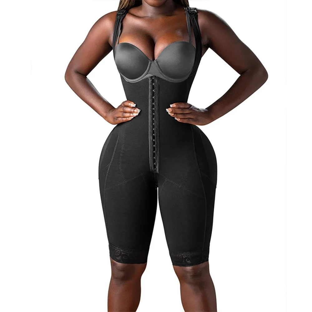 fajas Women\'s Post Surgery Recovery Underwear Waist Trainer High Compression Slimming Belt Girdle Tummy Control Bodysuits