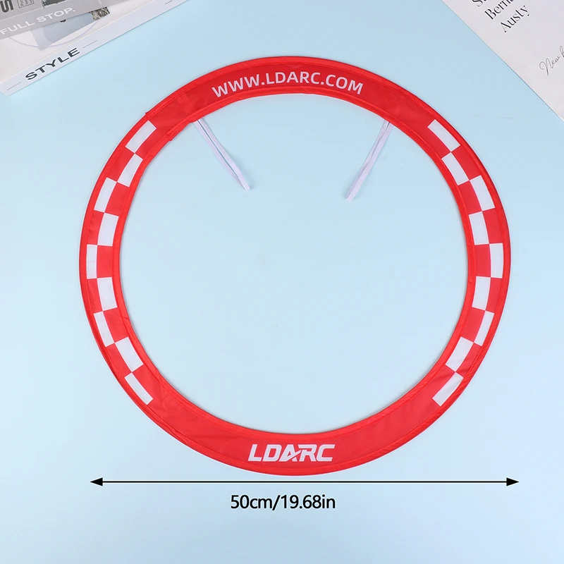 50cm Round Flying Racing Gate Game Competition Door FPV Racing Pop-up Gate For 3 Inch Micro RC FPV Drone