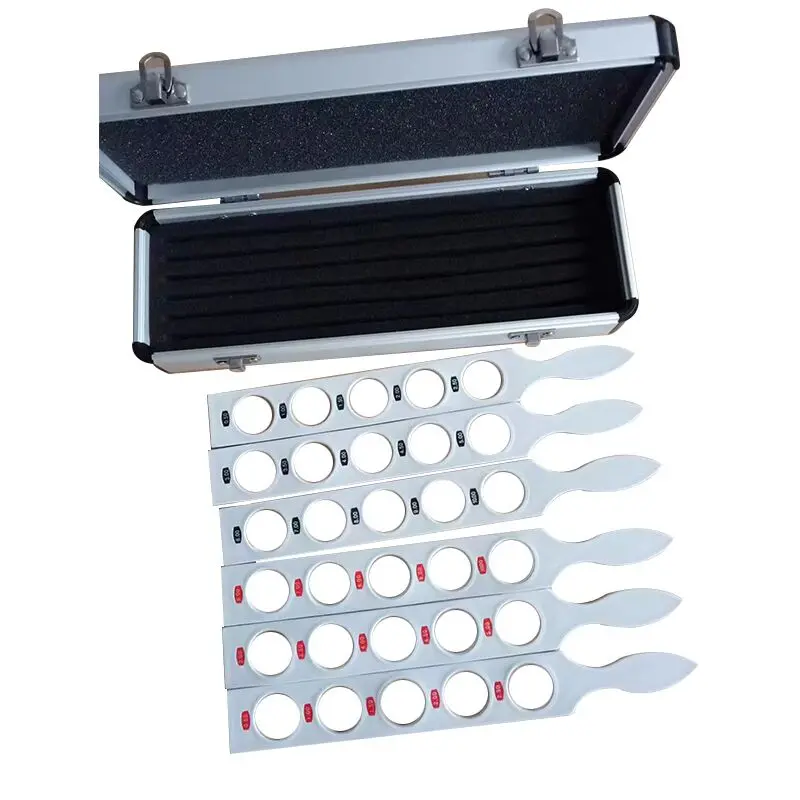 

retinoscopy rack set board lenses BL-30 6 paddles large aperture lenses three minus three plus 25mm diameter