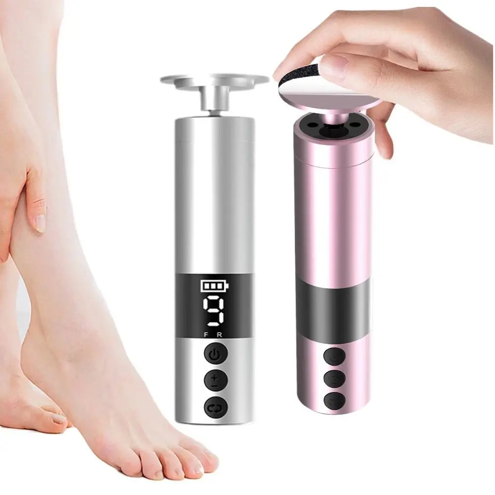 

Digital Screen Electric Foot Trimmer Replacement with Sandpaper Disc Automatic Foot Grinder Portable with Nail File Head