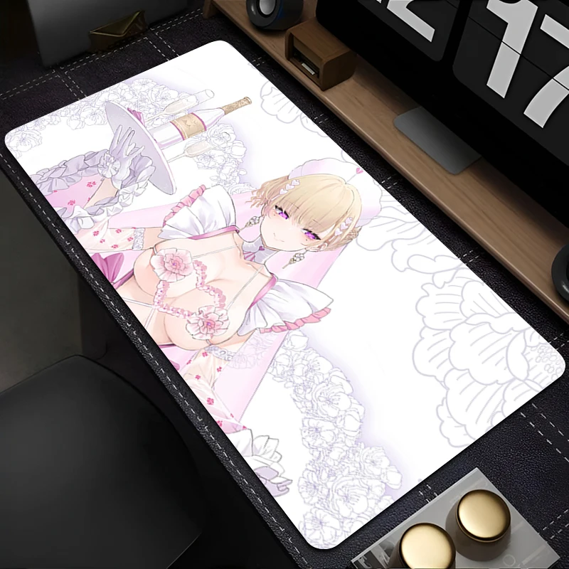 Mouse Pad Blue Archive Asuma Toki Mousepad Laptop Sexy Anime Bunny Girl Keyboard Pad PC Gaming Accessories Kawaii Desk Mouse Mat