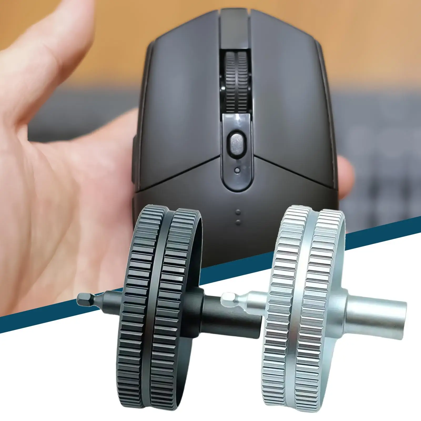 Для Logitech G102 G304 G305 Замена ролика игрового колеса прокрутки Замена алюминиевого сплава для общежития колледжа Домашний студент