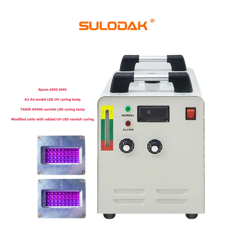 100W High-Power  LED Curing System 10W/cm² Led  395nm  Printer Lamp For 100W For 6090 6045 A3 A4 Models