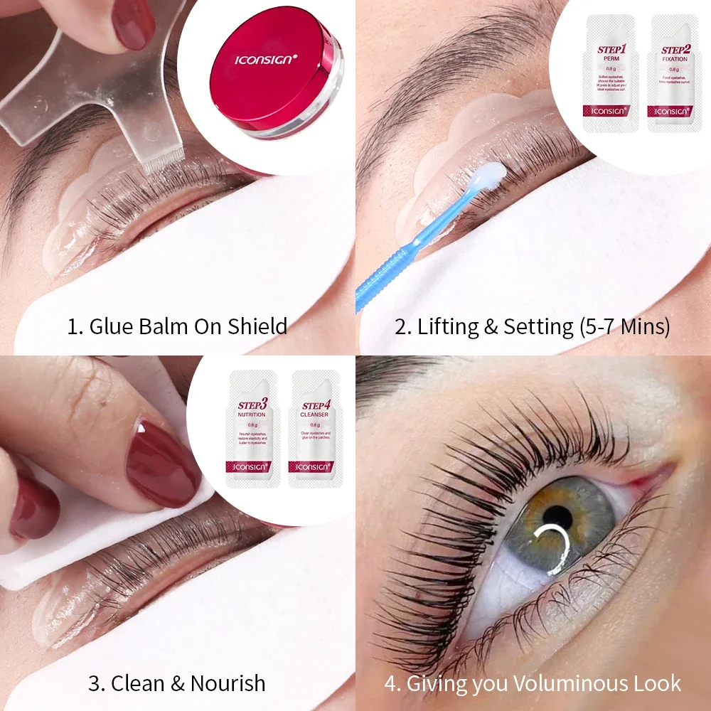 New Arrivals Glue Balm Lash Lift Kit Professional Eyelash Lifting Perming Sachet Bag Lashes Eyes Makeup Tools Birthday Gift Sets