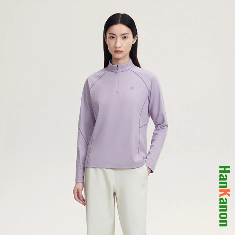 Women's Thermal Long Sleeve Base Layer – Lightweight Fleece-Feel Moisture-Wicking Top for Hiking, Running & Outdoor Sports