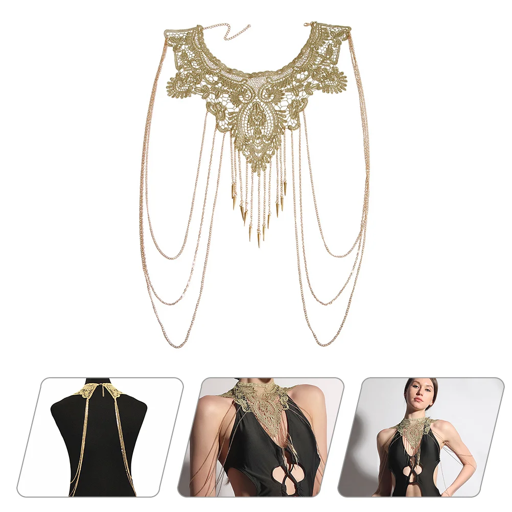 Collier à pampilles gothique e - Body Jewelry Necklace avis et prix