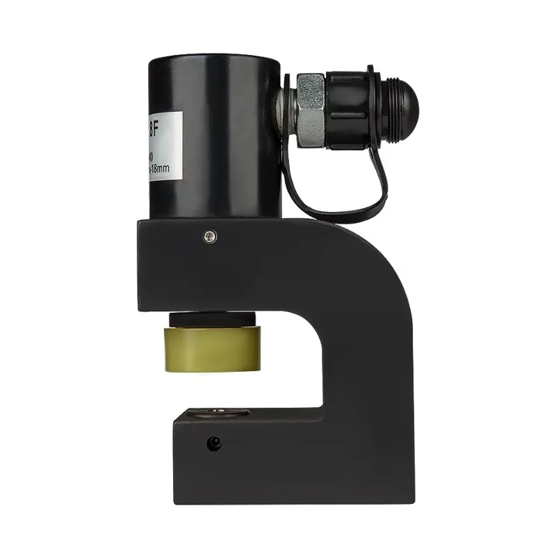 SYD18F Portable Mini Hydraulic Hole Puncher For Angle Steel Cable Tray And Bridge Slot Punching Tool Lightweight No Pilot Hole