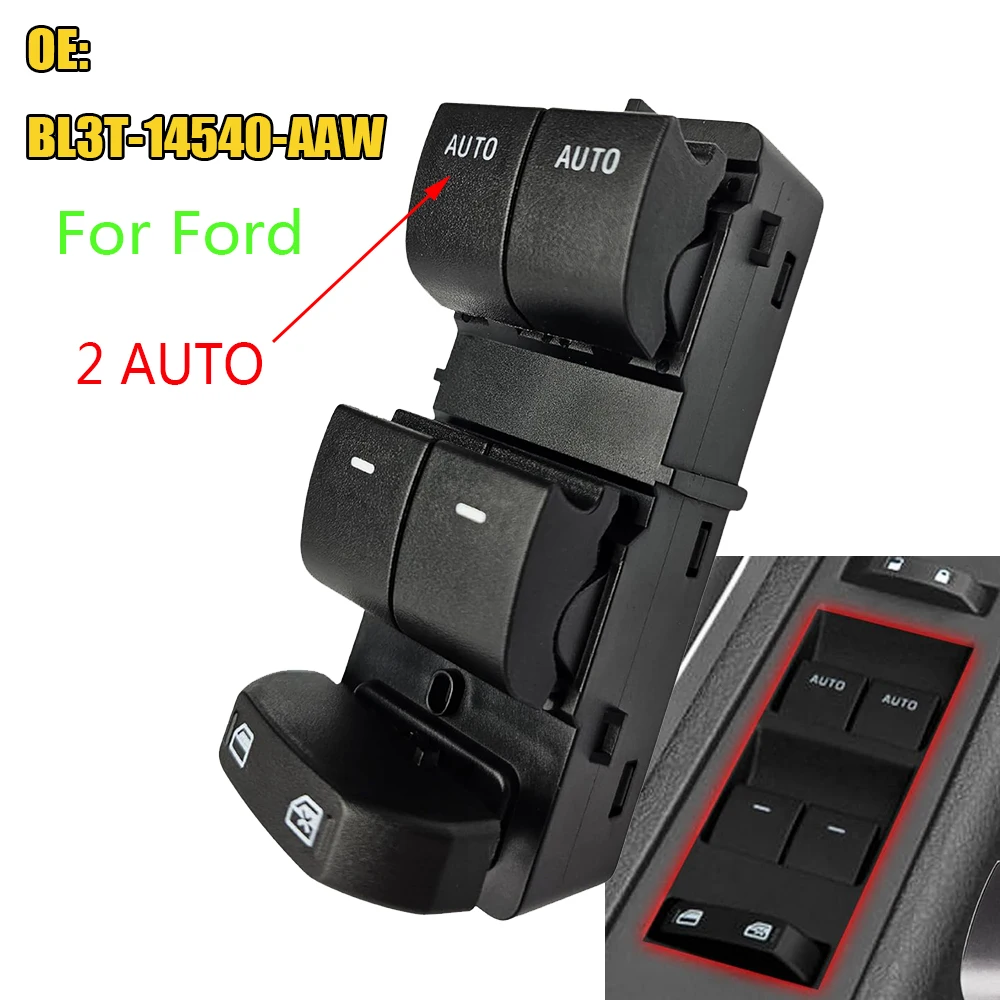 

Electric Power Window Switch Control Button Parts for Ford F-150 F150 2010 2011 2012 2013 2014 Car Accessories BL3T-14540-AA
