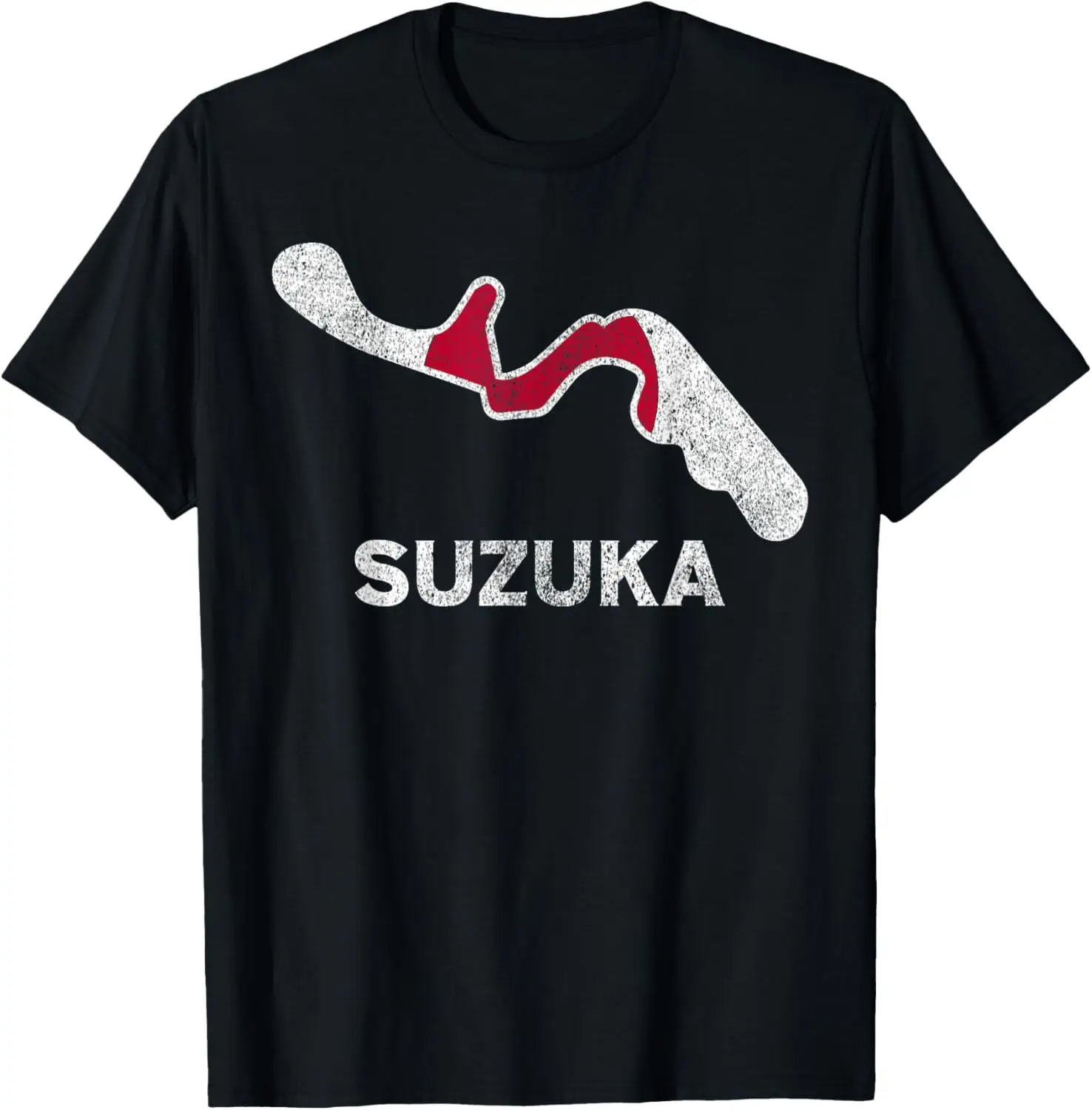 Car Racing Track in Suzuka, Japan, Suzuka Circuit Racing Fan T-Shirt