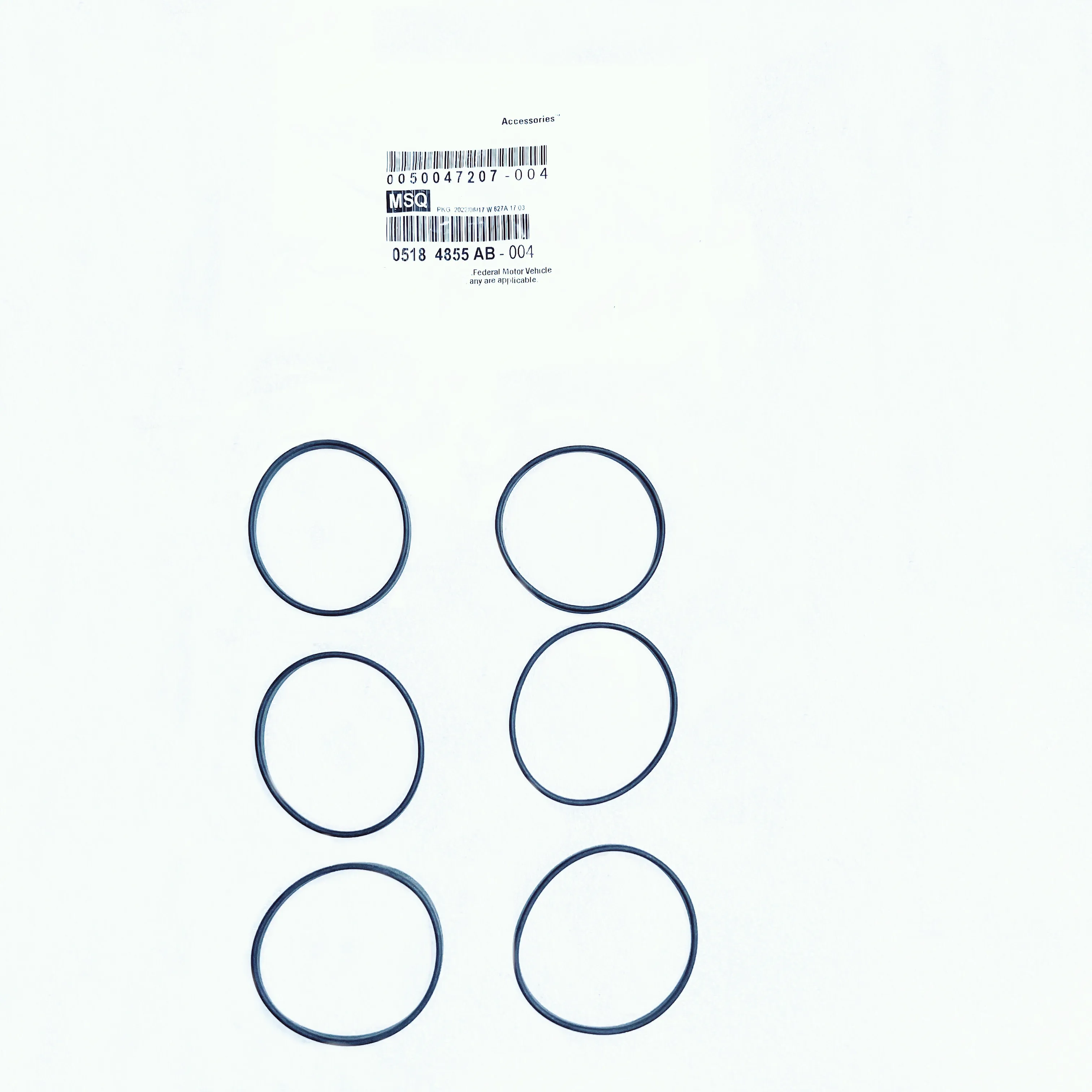 

WAP02 Camshaft Phaser Seal Ring,5184855AB,For: 3.0L, 3.6L,Wrangler JK,J3,Grand Cherokee WK,Cherokee KL,Challenger LA,Chargers LD