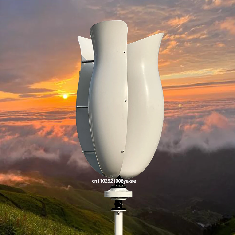 

5KW 10KW 15KW 20KW 48v 96v 3Phase Alternator Electrical Vertical Wind Turbine Generator Complete Set High Efficiency For Home