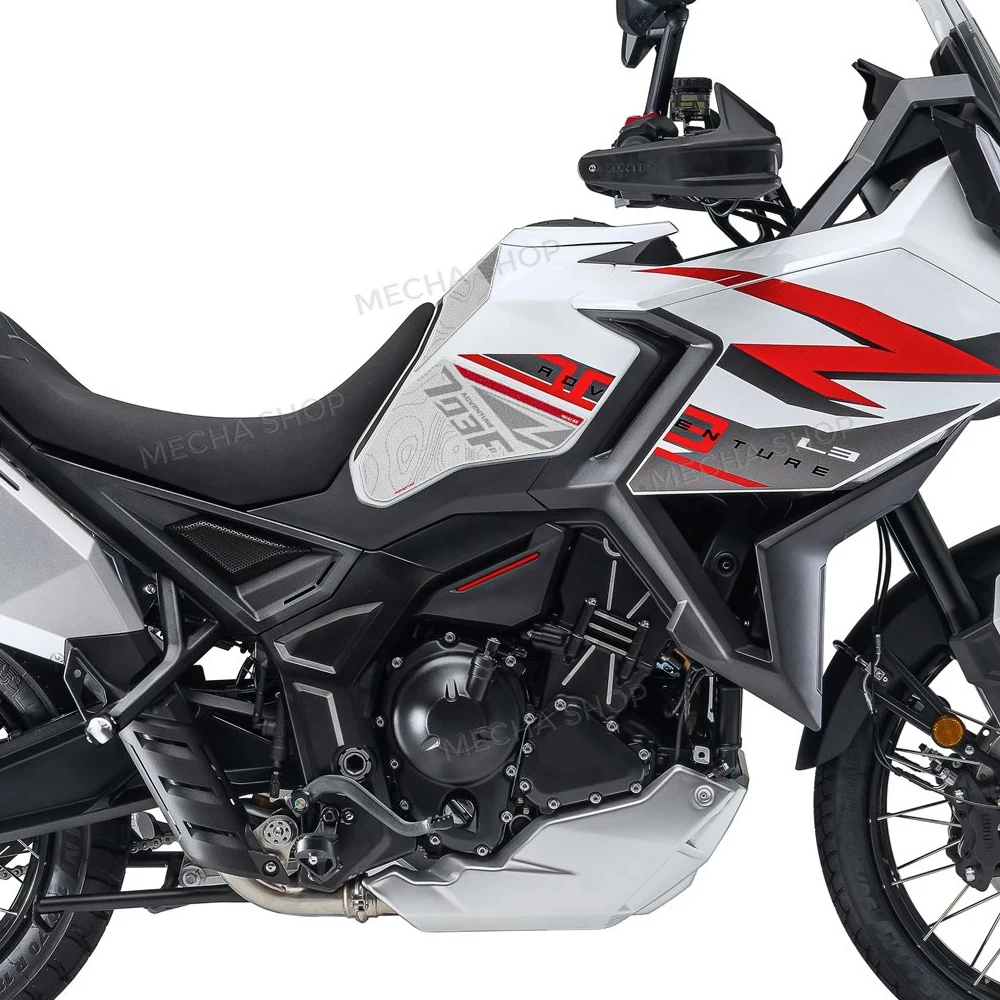 

Новая модель 2025 для Zontes 703 F Adventure 2025, защитная наклейка на бак мотоцикла, наклейка, газовая наколенница, тяговая накладка, боковая