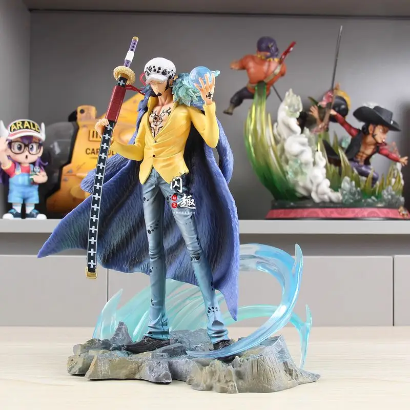 أنيمي قطعة واحدة عمل الشكل قطعة واحدة ترافالغار د. قانون المياه التماثيل 25 سنتيمتر مانغا تمثال الطرفية نموذج الحلي اللعب هدية