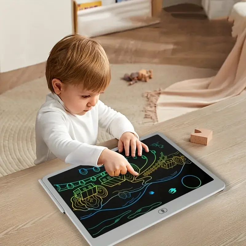 16 Inch LCD Writing Tablet Digital Drawing Board Reusable Electronic Handwriting Pad Erasable Graphic Notepad for Kids Students Office Home Note Taking view 6