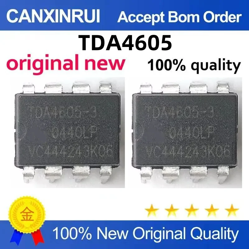 (10-300piezas)New stock TDA4605-3 TDA4605 DIP-8 one starting shot can be shot directly