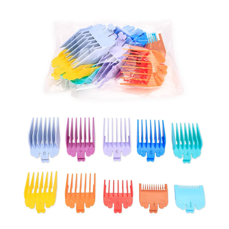 10Pcs Hair Clipper Limit Combs