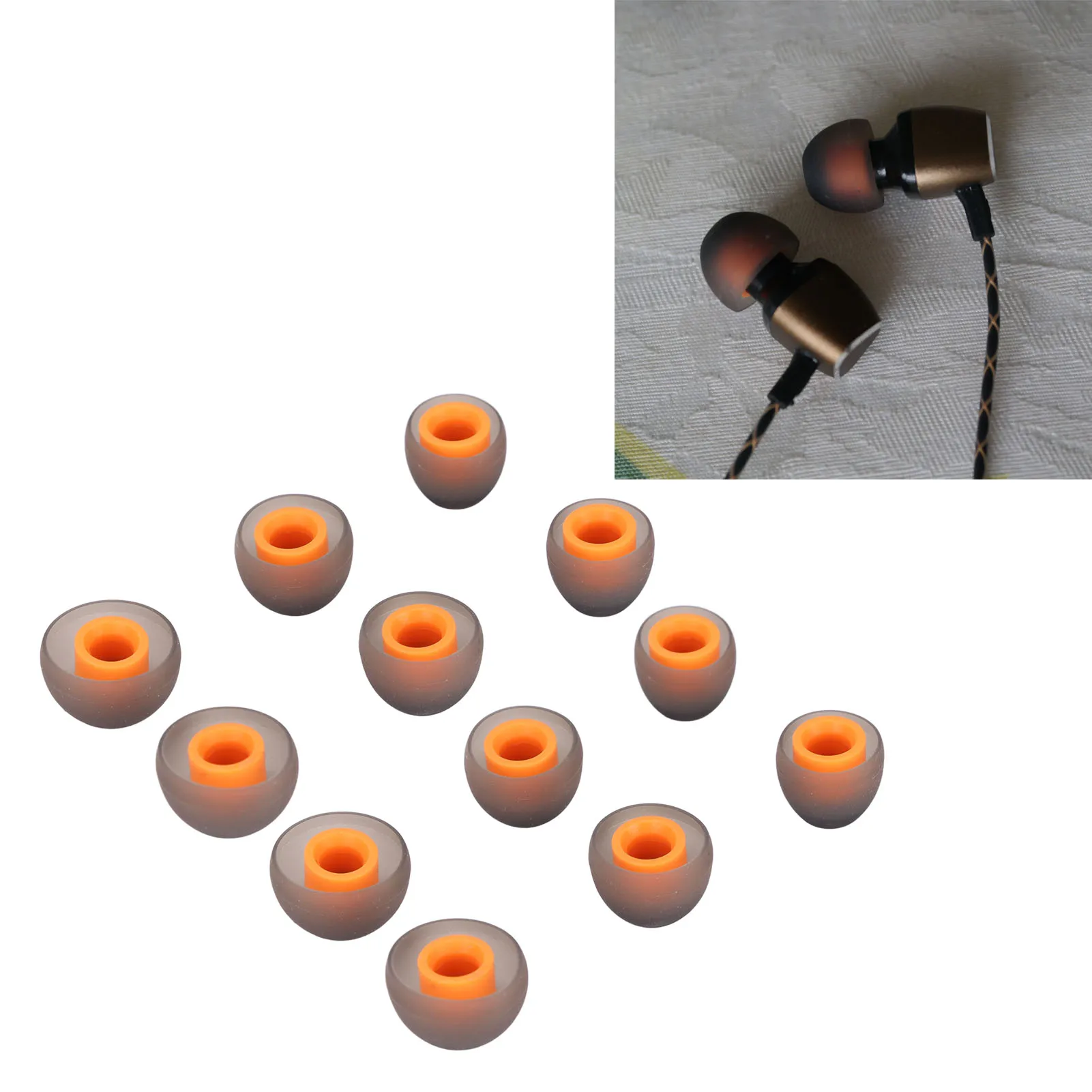 أطراف أذن بديلة ناعمة لتقليل الضوضاء من السيليكون لسماعات Jaybird X4 X3 X2 X الجديدة