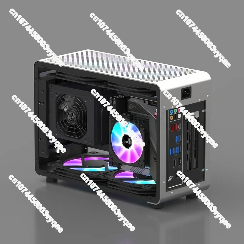 G1-Pro Aluminum Alloy A4 Sfx240 Water-Cooled ITX Transparent Chassis