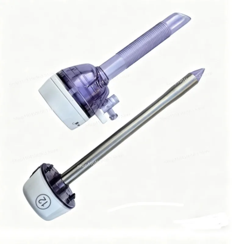 Disposable Laparoscopic Endoscopic Trocar 3/5/10/12mm with Safety Shield for Minimally Invasive Surgery