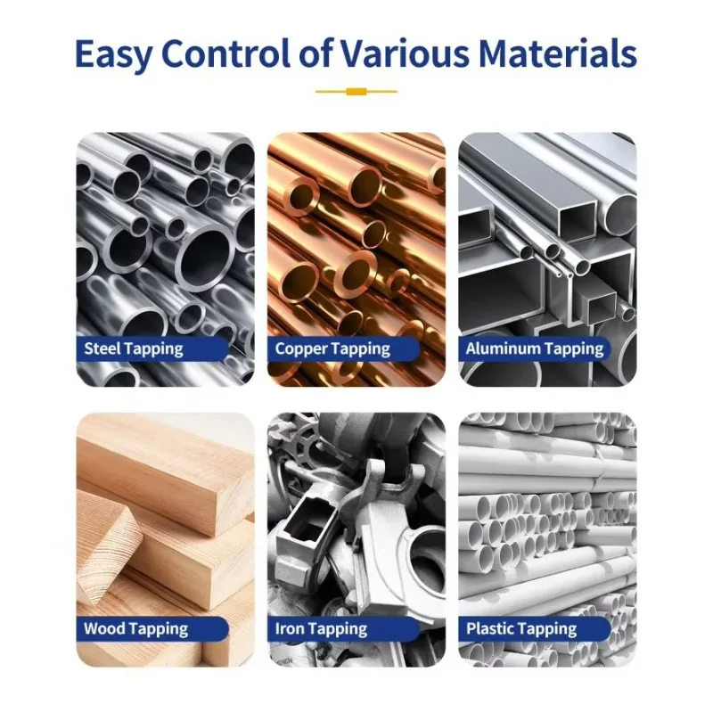 Mesin Tapping Listrik M16 375rpm Mesin Tapper Listrik Tipe Universal Lengan Fleksibel