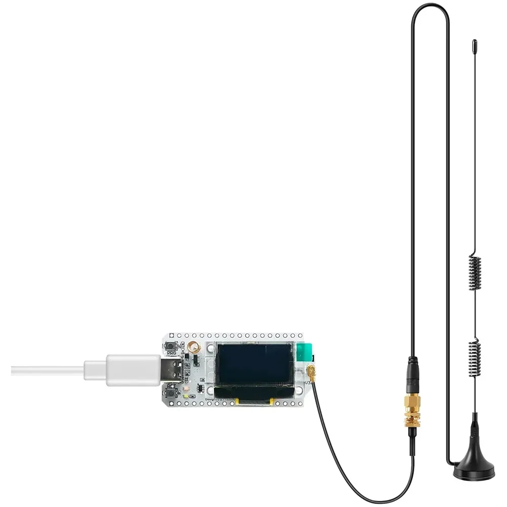 For Meshtastic Networks 6.5 Feet Magnetic Antenna Long Range Antenna For Lora Magnetic Base Mount Water And Rust Resistant