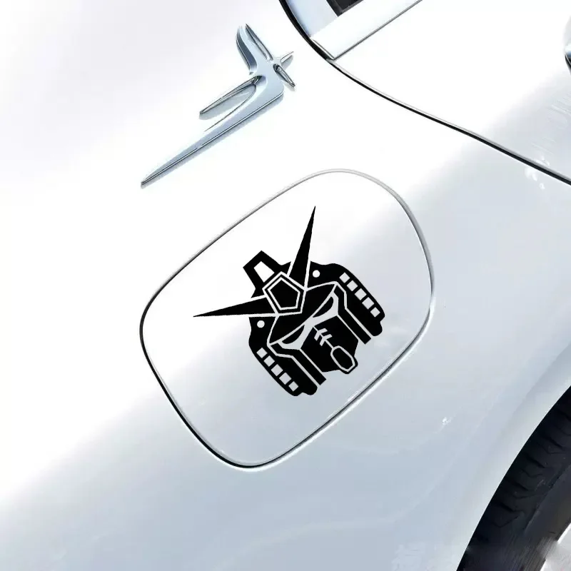 Gundam Anime Cartoon Car Stickers Fashion Creative Decals Rear Windshield Trunk Reflective Stickers Decal Decoration Accessories