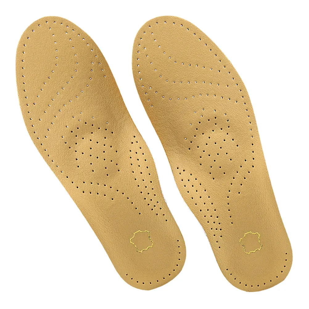 1 Pair Latex Anti-Slip Insoles Arch Support Pads For Flat Feet Orthotic Cushion Foot Care Tool Lightweight Breathable
