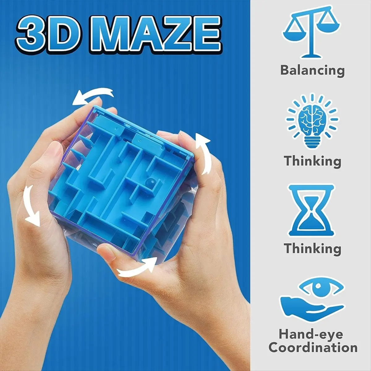 ABFS 4 Pack Money Maze Puzzle Gift Boxes, Perfect Money Holder Puzzle and Brain Teasers for Kids and Adults