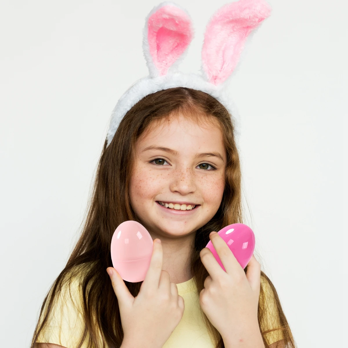 12/24 قطعة بيض عيد الفصح القابلة للتعبئة البلاستيك افتتاح البيض الفارغ اللعب الحلوى الملونة هدية صناديق التعبئة والتغليف عيد الفصح ديكور منزلي للحفلات #6