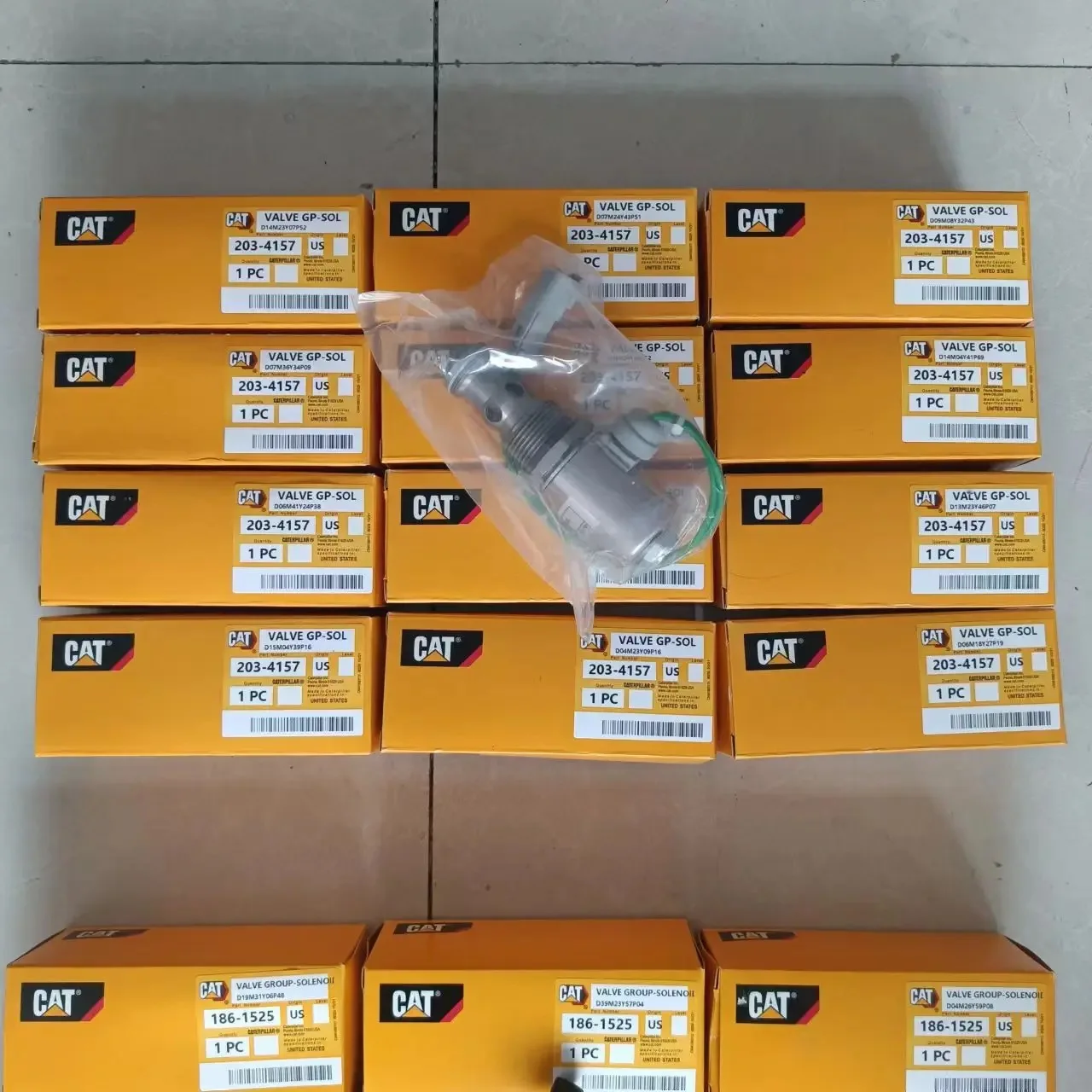 950G 962G 966G 휠 로더용 솔레노이드 밸브 1744913 (솔레노이드 밸브 174-4913)