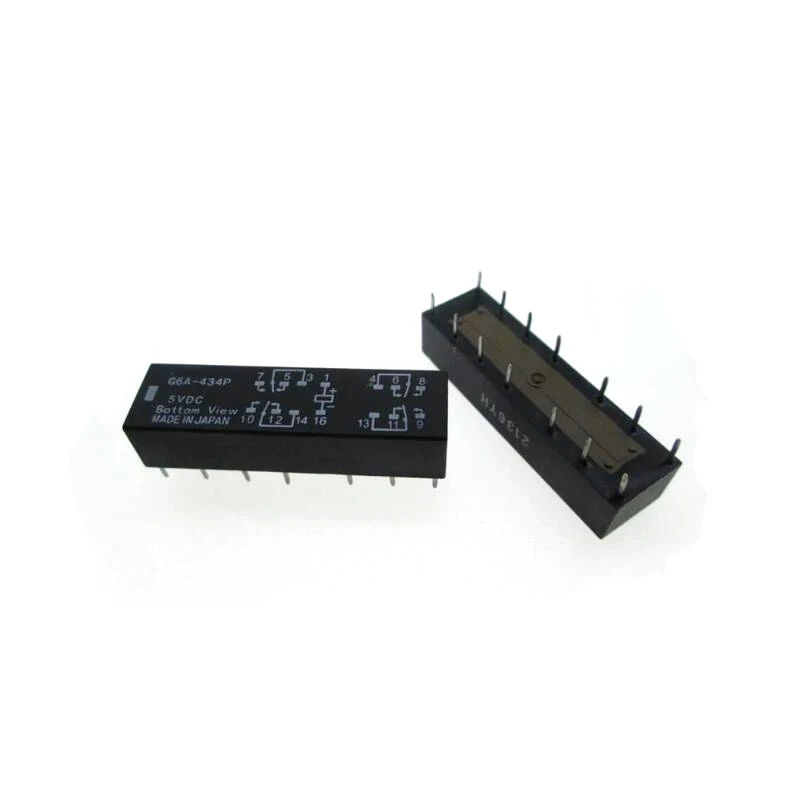 

5V relay G6A-434P-5VDC G6A-434P 5VDC G6A434P 5V 5VDC DC5V DIP14