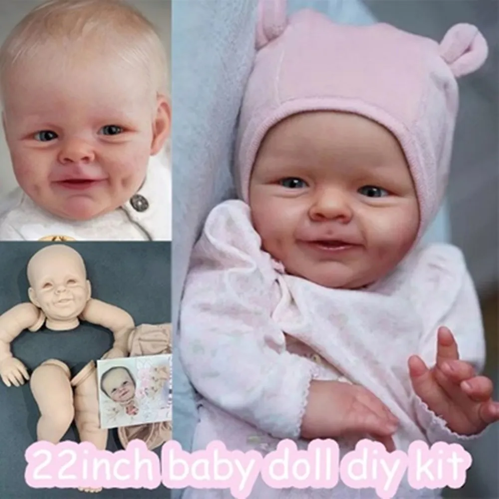 Reborn Doll Kit With Name on Neck New Unfinished Reborn Doll Kit with Body Vinyl Popular Blank Reborn Baby Kits Preemie