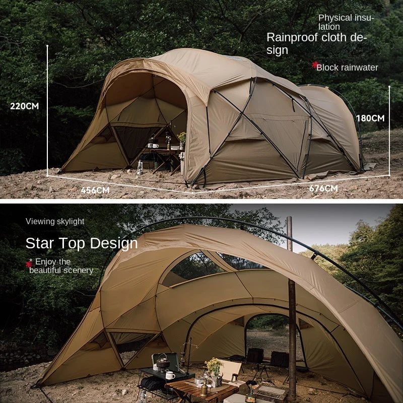 Outdoor Tent Folding Portable Camping Outdoor Tent Shelter Camping Camping Equipment Full Set