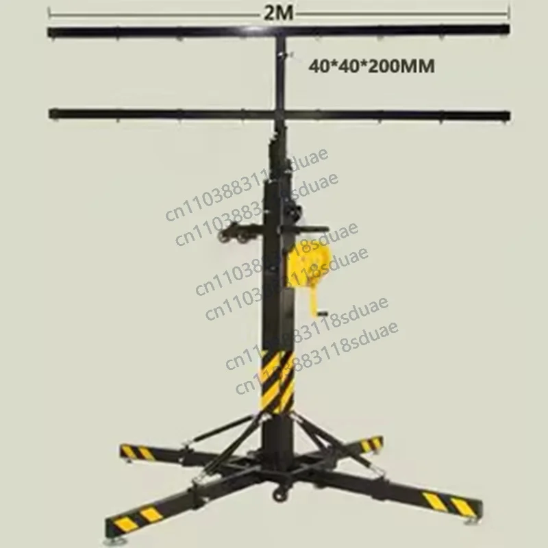 Soporte de Elevación con Capacidad de Carga de 200 kg, Cabrestante de Alta Resistencia, Estructura para Pantallas LED/Iluminación de Escenarios/Altavoces Line Array, Elevación (Personalizable)