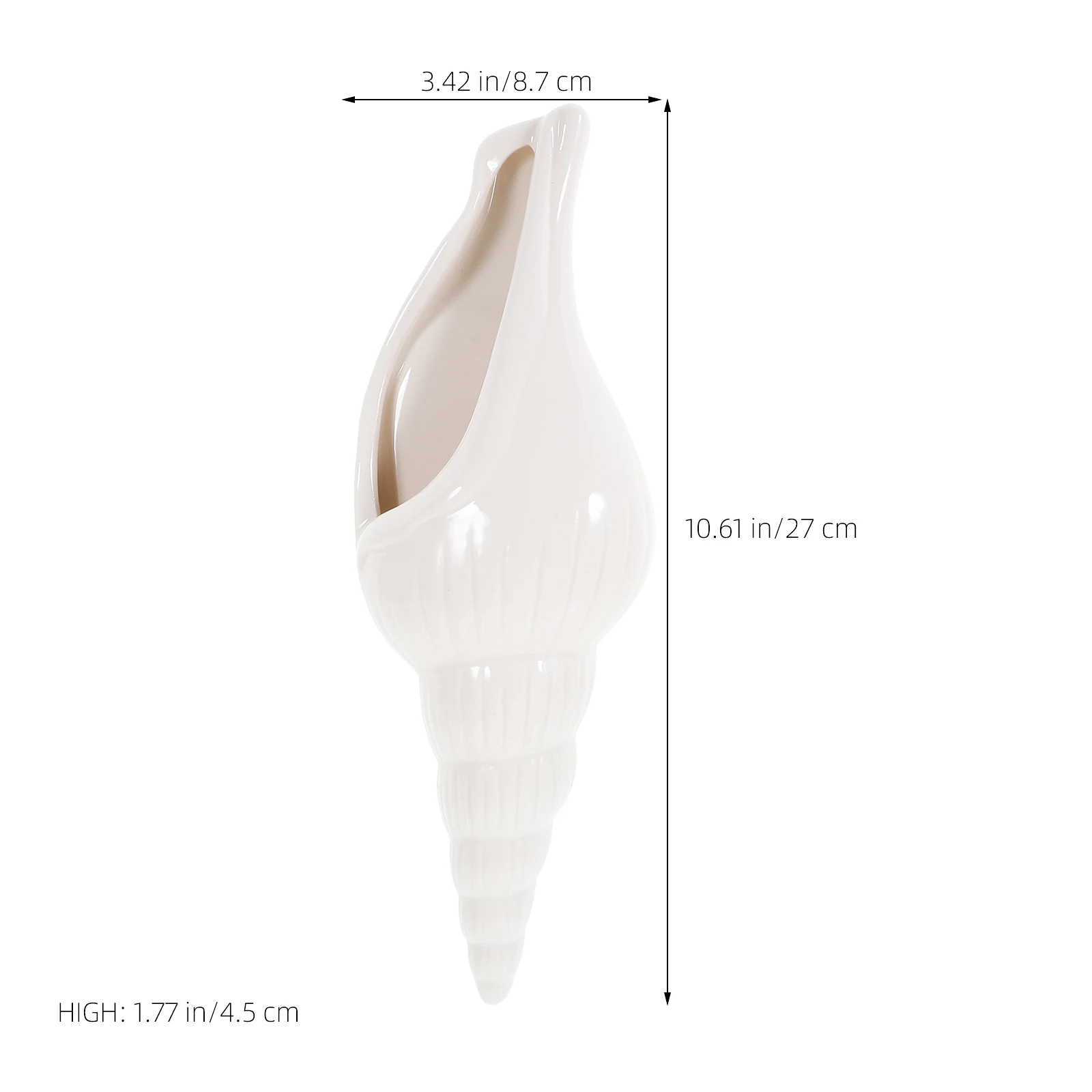 

Керамическая ваза-раковина, держатель для цветов, богемный декор, настенный мини-кашпо в стиле бохо, украшение для кухни, спальни