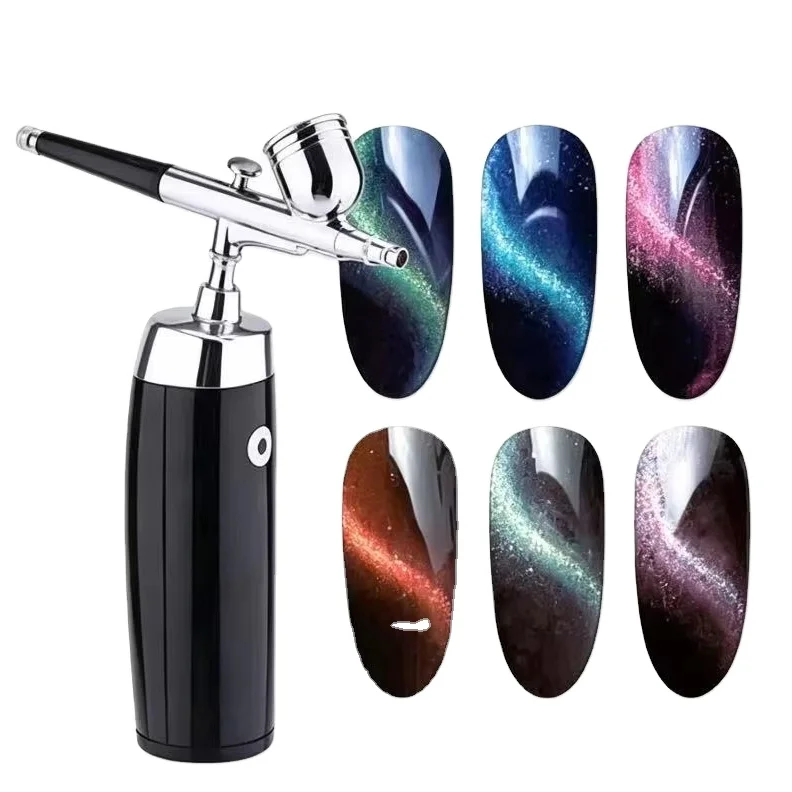 Portable Airbrush Kit Dual Action High Pressure  Painting Tattoo Model Airbrush for Nail Art