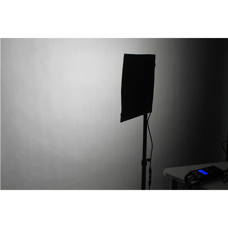 Studio lights photographic flexible LED panel video light with softbox