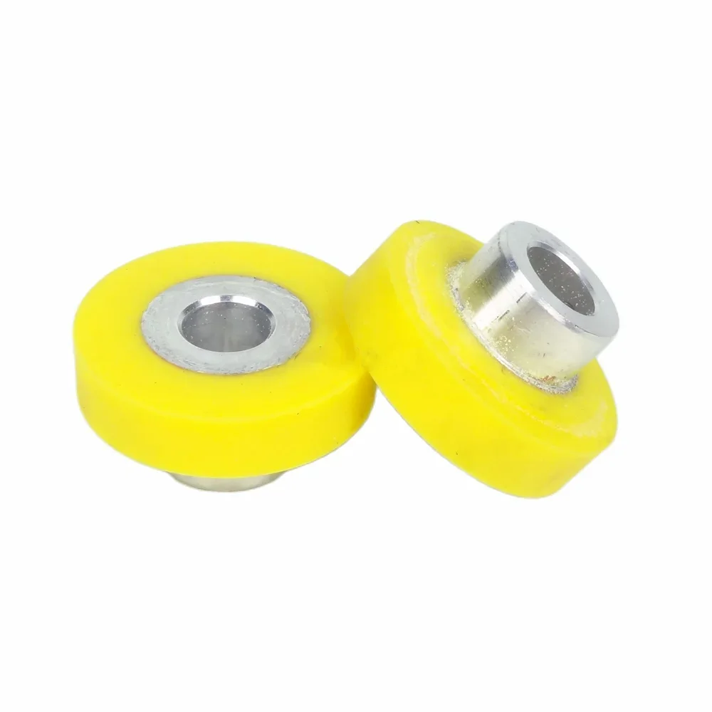 Packing Machine Vertical spare part,Yellow Ruber Film Press Wheel,1 pair=2pcs wheel price,14mm