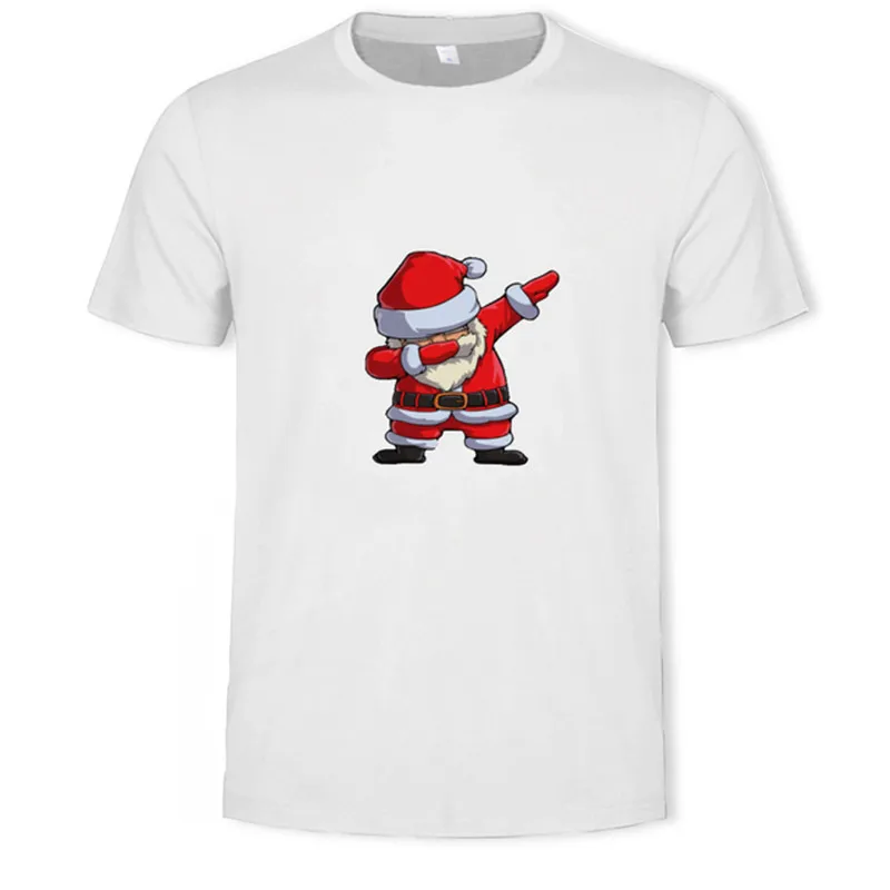 Cartoon Santa Claus T-Shirt For Man/Women 3D Pattern Print Street Christmas Style T Shirt 6XL Big Size Short Sleeve Festival Tee